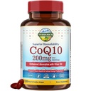 Terranics CoQ10 200mg, Co-enzym Q10 Supplement met extra Virgin olijfolie voor verbeterde absorptie, Made in USA, Ondersteunt Hart Gezondheid, Antioxidant Bescherming, Energieproductie, Non-GMO, 120 Softgels