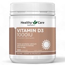 Healthy Care Vitamin D3 1000IU 500 Capsules