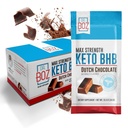 Dr Boz - Poudre Keto BHB - Chocolat hollandais, 20 sachets - Augmenter l'énergie et réduire les crampes - Supplément alimentaire Max Strength - États-Unis - 11,7oz (332g)