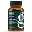 Gaia Kruiden Vitex Berry - Ondersteunt hormoonbalans en vruchtbaarheid bij vrouwen - 60 Vegan vloeibare Phyto-capsules (30 dagen levering)