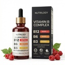 Vitamine B Complex voor mannen en vrouwen - Riboflavine B2, B3, B5, B6, B12 B-Complex Supplement - Zenuwpijn, energie, hersenen en hartondersteuning - Made in USA, 60 Servings