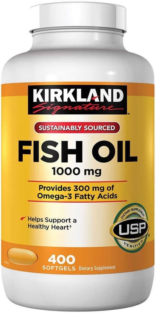 Omega-3 Visolieconcentraat 1000 Mg., 400 Softgels