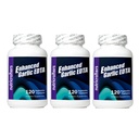 Ail amélioré EDTA 120 capsules - 3 boîtes - 1000mg Formule EDTA à haute puissance Calcium Disodium - Pas de stéréate de magnésium ou d'aluminium contenant de la zéolite - 1000mg par jour -3 bouteilles de 120 capsules