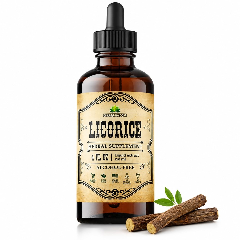 HERBALICOUS Licorice Root Extract (Glycyrrhiza glabra)