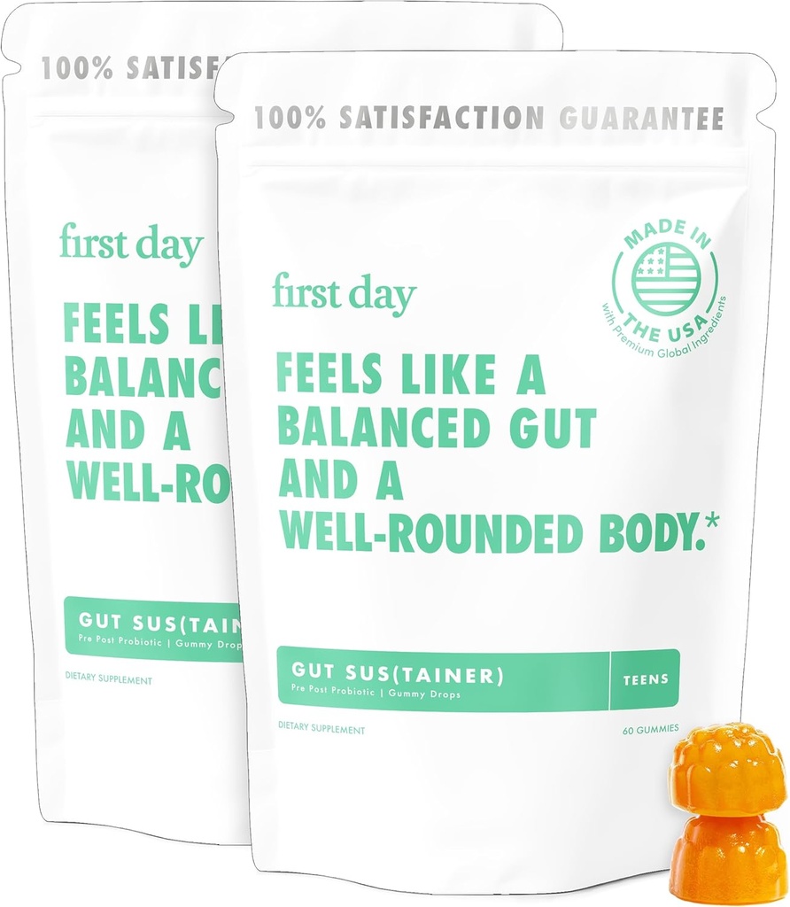 Eerste dag Tieners Gut Sustainer Tribiotic Gummies 