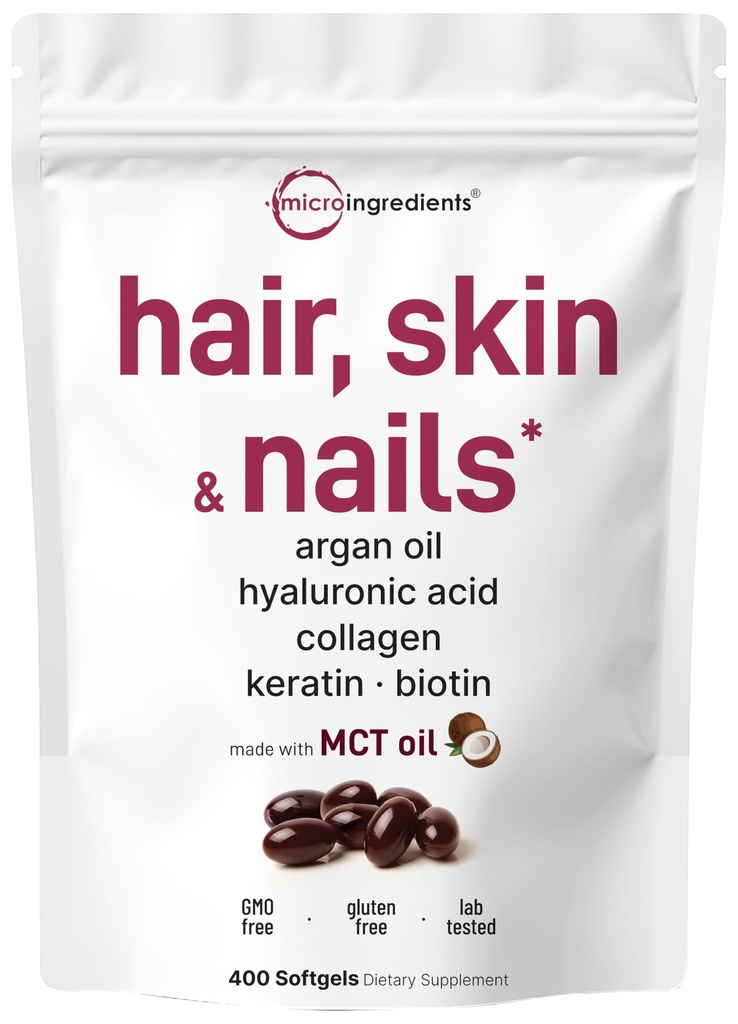 Micro Ingrediënten Hair Skin and Nails Vitaminen voor vrouwen en mannen 