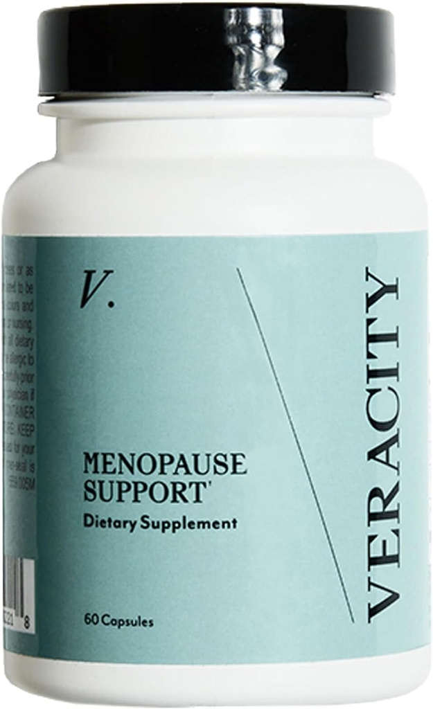 Veracity Menopauze & Perimenopause Support Supplement voor vrouwen - Natuurlijke verlichting voor hete flitsen, nachtkleding, Mood Swings & Low Estrogen - Estrogen Supplement voor vrouwen