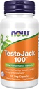 NOW Foods Supplementen, TestoJackTM 100 met LJ100®, een krachtig gestandaardiseerd extract van Tongkat Ali (Eurycoma longifolia), Tribulus en ZMA®, 60 Veg Capsules