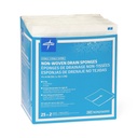 Medline Gauze Sponge 4'' X 4'' Drain 6 Ply, NON256000 50 Count