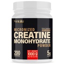 Creatine Monohydrate Powder 200 Servings, Micronized Powder, Muscle Growth, Unflavored, Ideal for Athletes & Fitness Enthusiasts, Third Party lab Tested, Vegan, 1000 g