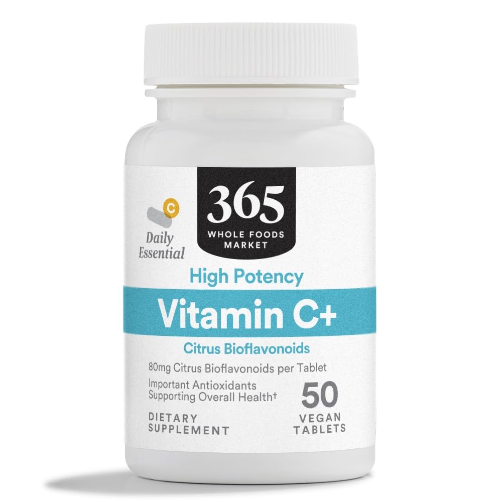 365 door Whole Foods Market, Vitamine C Complex High Potency, 50 tabletten