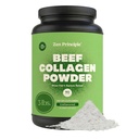 Zen Principle Grass-Fed Agglomerated Hydrolyzed Collages Peptides 3 lb. Anti-Aging Proteine Powder voor gezond haar, huid en gewrichten. Paleo en Keto Vriendelijk, GGO en Glutenvrij, geraspte runderen.