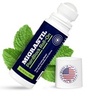 Basic Vigor Migrastil PainBlock Roll-On, 3 onces - Topical Roll-On pour les douleurs musculaires, les crampes, les articulations et le malaise nerveux. Fonctionne bien sur les épaules, le cou, les pieds, les genoux, les jambes, le dos, les elbows, les pieds, etc.