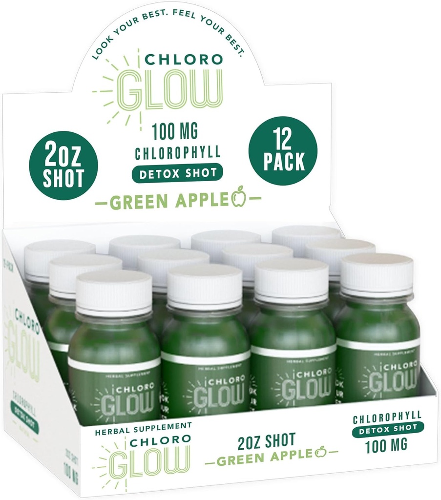 Chloroglow Chlorofyl Shots 