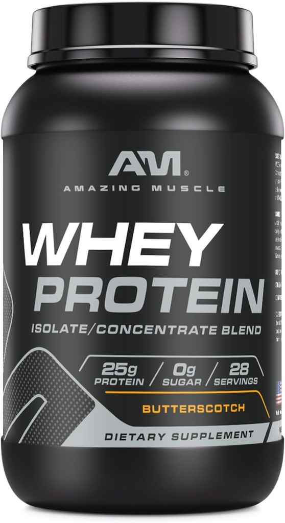 Verbazingwekkend Muscle Whey Protein Isolate & Concentrate Supplement 