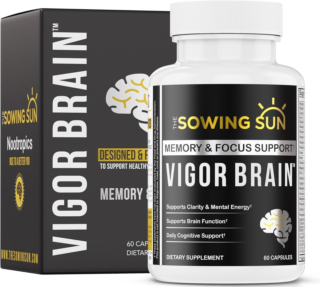 Vigor Brain Premium Nootrope Supplement 