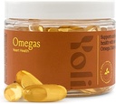 Yoli® - Omega's - Visolie Omega 3 Supplement met Vitamine D3 - Visolie Capsules met EPA en DHA Omega 3 Vetzuren voor Hartgezondheidsondersteuning