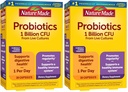 Probiotiques faits de la nature pour les femmes et les hommes, Capsules probiotiques 1 milliard UFC de cultures vivantes pour le soutien immunitaire et digestif, 30 capsules, 30 jours d'approvisionnement, (paquet de 2)