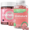 kindnature Myo-Inositol & High Potassium Supplement Bundle - Gummies Hormonal Health & Muscle Support