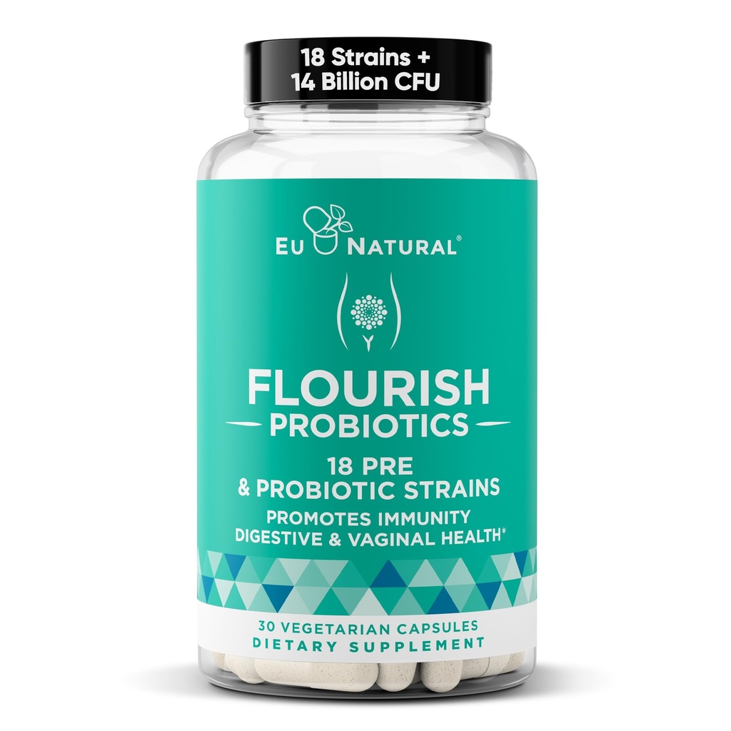 Floerish Probiotics + Prebiotics for Women 