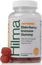 Hilma Vlierbessen Gummies samengesteld met vitamine C & Zink, Natuurlijk, Veganistisch, Klinisch Bewezen Ingrediënten, Immuun Ondersteuning Supplement Plus Antioxidanten, Natuurlijke Berry Flavor (60 Gummies)