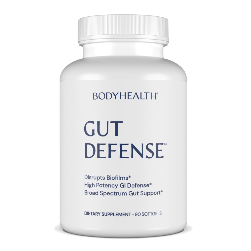 BodyHealth Gut Defense met PerfectAmino, Gut Health Ondersteuning voor vrouwen en mannen, GI Ondersteuning Supplement - 90 Softgels