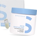 ZitSticka Vitamine Acne Supplement voor Cystische Acne w/30 Natural Caps voor vrouwen en mannen, Supplementen voor Hormonale Ondersteuning, Huidhelderheid, Donkere vlekken - Dermatoloog Getest (Skin Discipline)