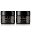Résine de Shilajit avec acide fulvic et minéraux traces, original sibérien Shilajit Pure avec 85+ supplément d'acide humique pour l'énergie et système immunitaire - 100 Serving / 50g (2 Pack), Gel