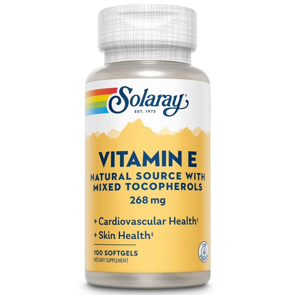 SOLARAY Vitamine E d-Alpha Tocoferol 268 mg (400 IE)