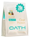 Oath Nutrition Poudre de protéines de lactosérum, Coconut Colada, 20g Protéines complètes par portion, Pas de sucre ajouté, herbe, 21 portions