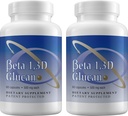 Transfer Point Immune Support Supplement Highly Purified Beta 1,3D Glucan (Pack of 2-500 mg b-glucan Fiber per Capsule)