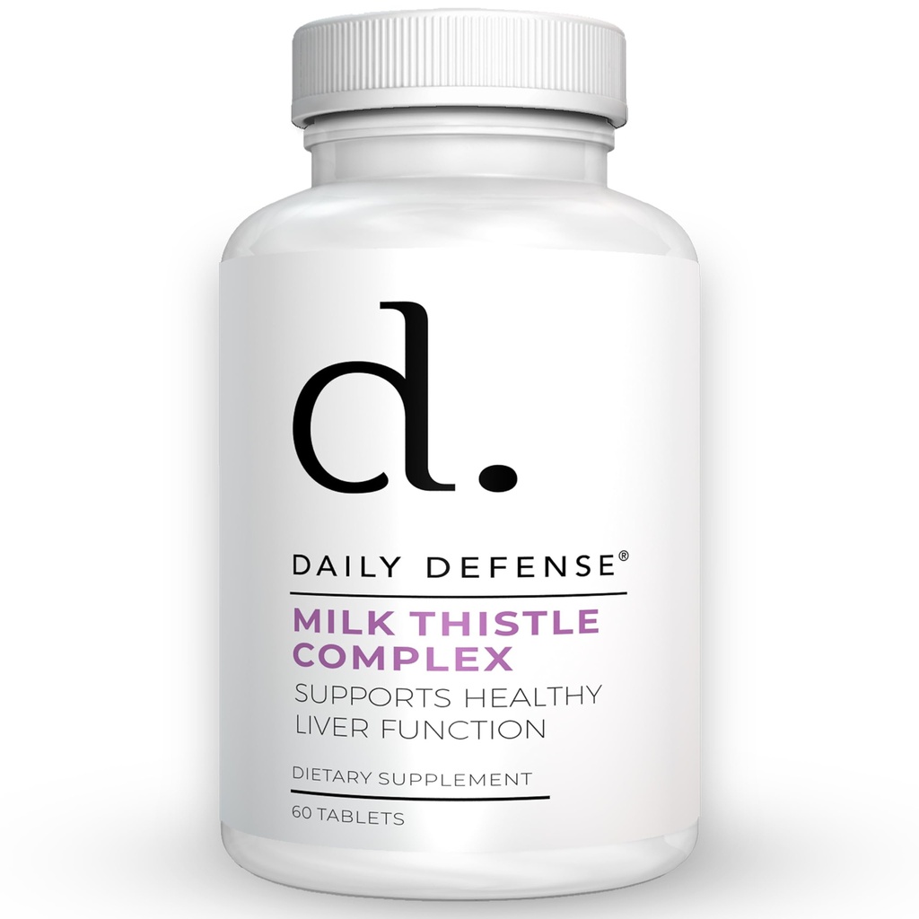 Pure Milk Thistle Kruidensupplementen - 450mg Milk Thistle Extract voor lever detox & lever ondersteuning Supplement - Vegan Dieetsupplementen voor vrouwen & mannen, 60 tabletten