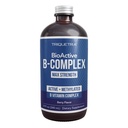 BioActive Vitamin B Complex - Blood Stream Ready, Methylated B Complex - Met Methylfolaat, 3 BioActive vormen van B12, BenfoPure® B1 & Pantesin® B5 - 12 B Vitaminen in klinische doses - Liquid 8 oz