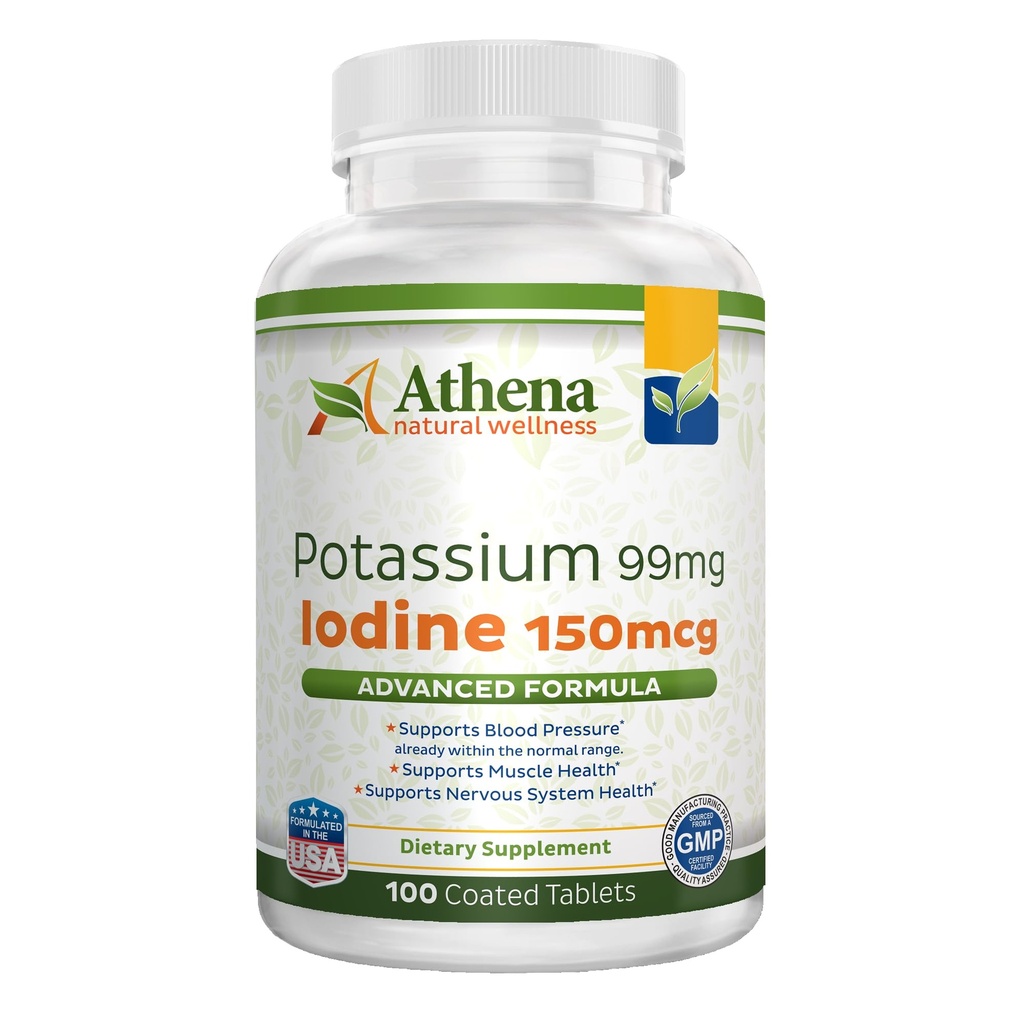 Kalium 99 mg met Jodium 150 mcg supplement
