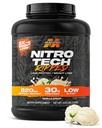 Muscletech Wei Proteïne Poeder (Vanilla Cream, 4LB) - Nitro-Tech Ripped Wei Proteïne Isolaat & Peptiden Smoothie Mix voor Lean Muscle & Fast Recovery - 30 g Wei Proteïne voor vrouwen en mannen
