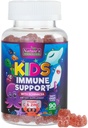 Kinderen Immuun Ondersteuning Supplement Gummies - Dagelijkse kinderen Vitaminen C, Zink & Echinacea - Gummy voor kinderen Immuniteit Ondersteuning, Leeftijd 4 en hoger, Natuurlijke Berry Smaak, Non-GMO, Glutenvrije & Vegan - 90 Gummies