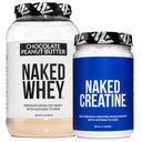 NAKED Wei Chocolade Pindakaas Proteïnepoeder (21 porties) + Pure Micronized Creatine Monohydraat 500g (100 porties) 