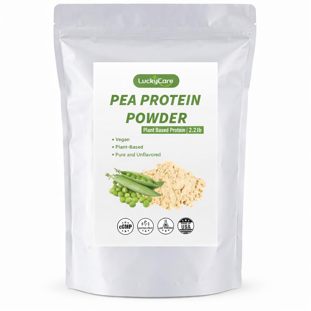 Original Pea Protein Powder 2.2lb, Unflavored | Pure Vegan Plant-Based Protein | Gluten-Free, Keto-Friendly, Non-GMO | Clean Natural Protein for Shakes & Smoothies