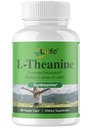 LIIFE L-Theanine (Suntheanine®) with GABA– 60 Veggie Capsules Support with Magnesium & Black Pepper for a Healthy Stress Response, Relaxation, and Focus Increases Brain Alpha-Wave Production*