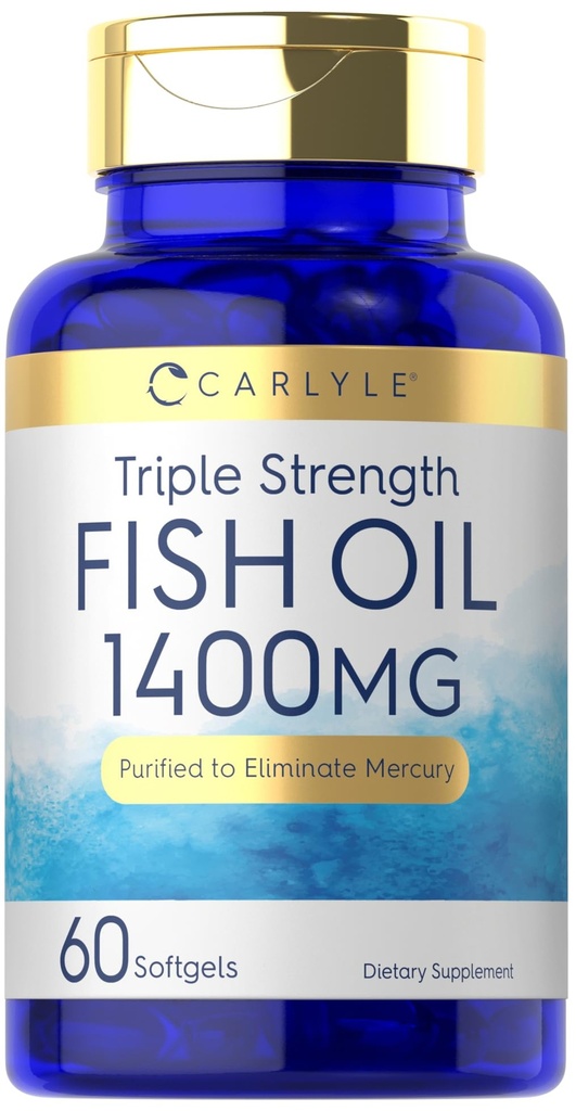 Carlyle Triple Strength Omega 3 Fish Oil 