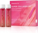 VITALBEAUTIE Super collagène EX (collagène marin liquide) contenant de la biotine, de la vitamine C, de l'acide hyaluronique, du L-glutathion par le soin coréen AMOREPACIFIC - 5 portions