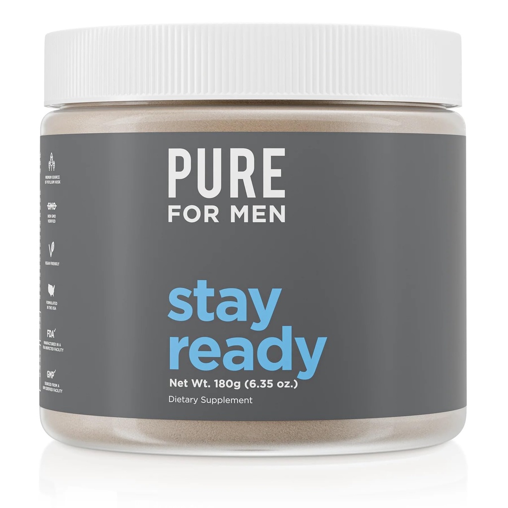 Pure pour hommes Nettoyage original Restez prêt Fiber Supplement Powder