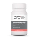 Allergie Onderzoeksgroep Nattokinase 50mg Supplement - Gezuiverd en Encapsulated Nattokinase, Afgeleid uit Natto, Vegetarische Capsules - 90 Tellen