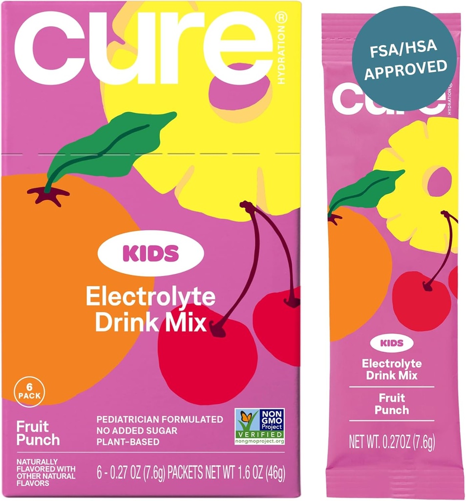 Hydratation curative - Mélange de boissons électrolytiques pour les enfants (à base de plantes) Réhydratation à base de pédiatrie.