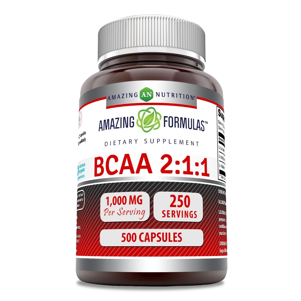 Verbazingwekkende Formules BCAA 2:1:1 1000 Mg Per Serving 