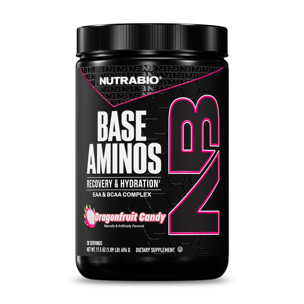 NutraBio Base Aminos EAA + BCAA Powder 
