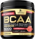 La poudre de boisson de récupération musculaire avec BCAA, L-Glutamine & Amino Acides - Meilleurs suppléments de récupération musculaire pour après entraînement - Sans sucre, Supplément d'acide amino à chaîne ramifiée pour les femmes et les hommes - 45 portions