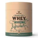 HEART & SOIL 100% Grass Fed Protein Powder – Single Ingredient: Whey Protein Concentrate - UNFLAVORED – Cold-Processed to Preserve Nutrients – 24g of Pure Grass Fed Whey Per Serving – 2lbs