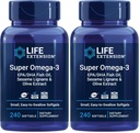 Life Extension Super Omega-3 EPA/DHA Fish Oil, Sesam Lignans & Olive Extract 