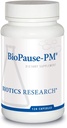 Biotics Research BioPause PM Night Time Menopausal Support Hormonal Balance, Black Cohosh, Lemon Balm, Passiebloem, Promoot ontspanning en rust, Regulates Circadian Rhythms, Slaap regelmatig 120Caps